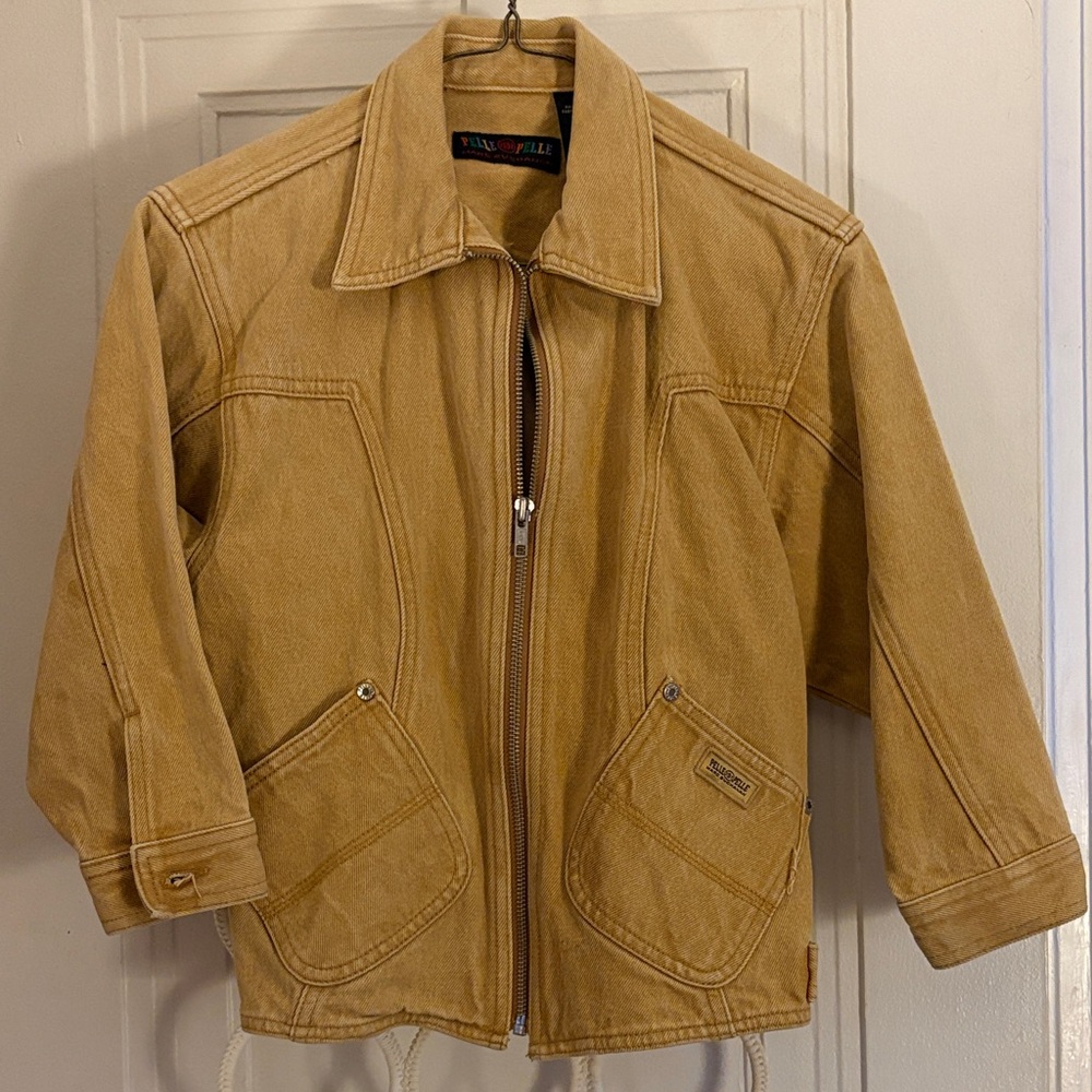 Pelle Pelle Light Brown Denim Jacket